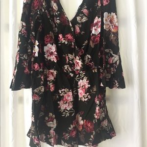 Fashionnova floral romper